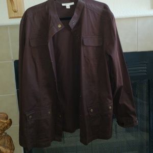 Long Sleeve Brown Jacket
